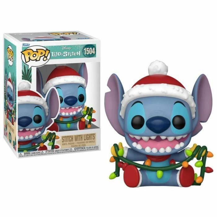 Funko POP Disney: Figura de Vinilo Stitch con Luces 9cm en Caja Regalo