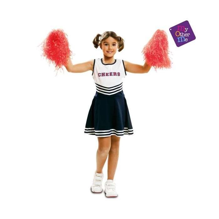 My Other Me Disfraz de Cheerleader para Niña, Vestido Talla 5-6 Años 1 My Other Me Disfraz de Cheerleader para Niña, Vestido Talla 5-6 Años 1
