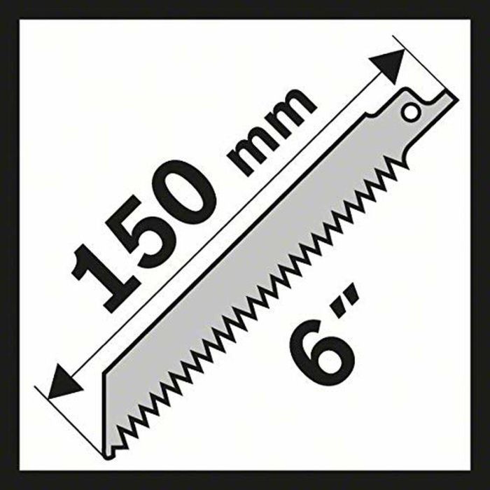 Bosch Hojas de Sierra de Calar Basic Madera y Metal, Juego 15 Piezas S 918 AF, S 918 BF, S 617 K 5