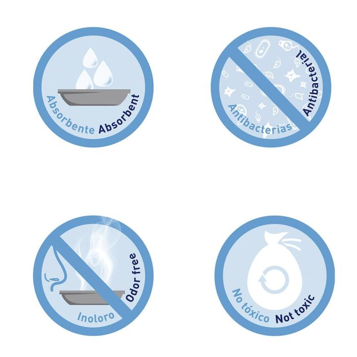 Nayeco Saco de Perlas de Sílice 3,8 L 100% Natural Alta Absorción Anti-Olores Sin Polvo 2 Nayeco Saco de Perlas de Sílice 3,8 L 100% Natural Alta Absorción Anti-Olores Sin Polvo 2