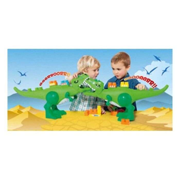 Juego construccion dinosaurio bloques 30 piezas ¡electrónico con 4 sonidos! 4 Juego construccion dinosaurio bloques 30 piezas ¡electrónico con 4 sonidos! 4