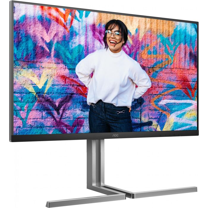 AOC U32U3CV Monitor 32 Pulgadas 4K UHD IPS 3840x2160, 16:9, 4ms, HDR DisplayHDR 400, 2xHDMI 2.0, 1xDP 1.4, 1xUSB-C (96W), Negro 8 AOC U32U3CV Monitor 32 Pulgadas 4K UHD IPS 3840x2160, 16:9, 4ms, HDR DisplayHDR 400, 2xHDMI 2.0, 1xDP 1.4, 1xUSB-C (96W), Negro 8