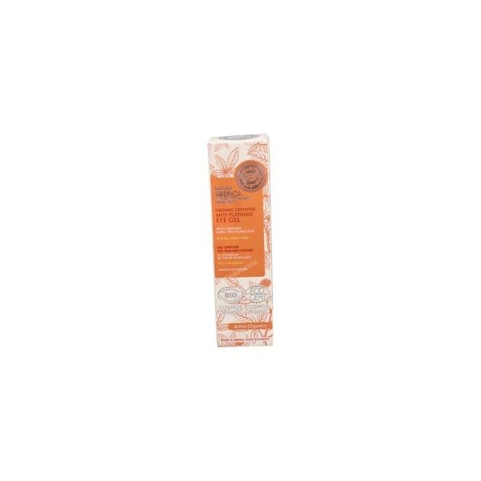 NATURA SIBERICA Contorno de Ojos Gel 30ml Antifatiga Reduce Bolsas Vegano Ecocert para Hidratar y Refrescar Mirada