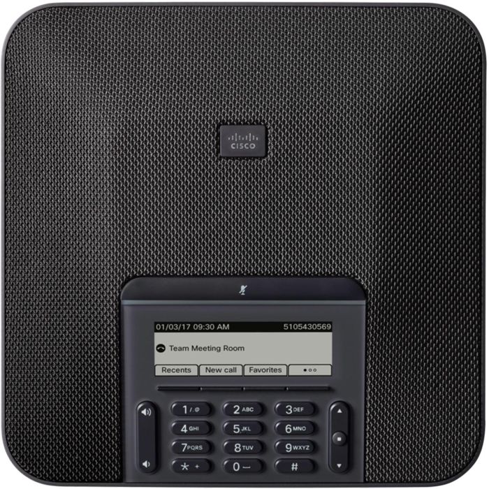 Cisco 7832 Teléfono IP de Conferencia Negro 1 Línea LCD 3.4" 384x128 Píxeles con PoE 1 Cisco 7832 Teléfono IP de Conferencia Negro 1 Línea LCD 3.4" 384x128 Píxeles con PoE 1