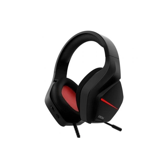 Krom Auriculares Gaming con Micrófono Kopa Move NXKROMKOPAMOVE Jack 3.5mm Negros