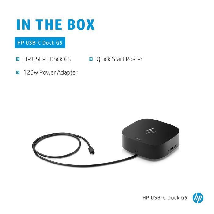 HP Docking station G5 Base USB-C 17 HP Docking station G5 Base USB-C 17