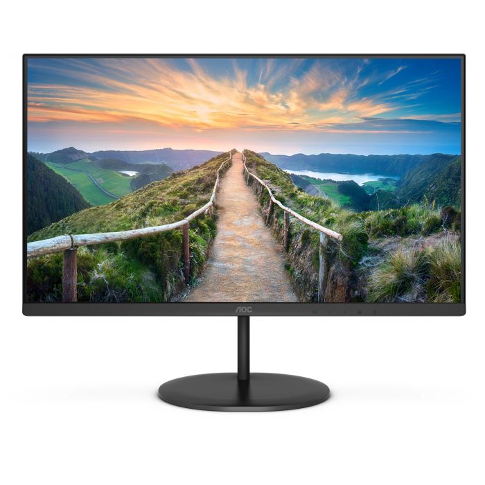 AOC Q27V4EA Monitor 27'' QHD (2560x1440) IPS 4ms 75Hz con Altavoces, HDMI, DisplayPort, VESA, Negro 2