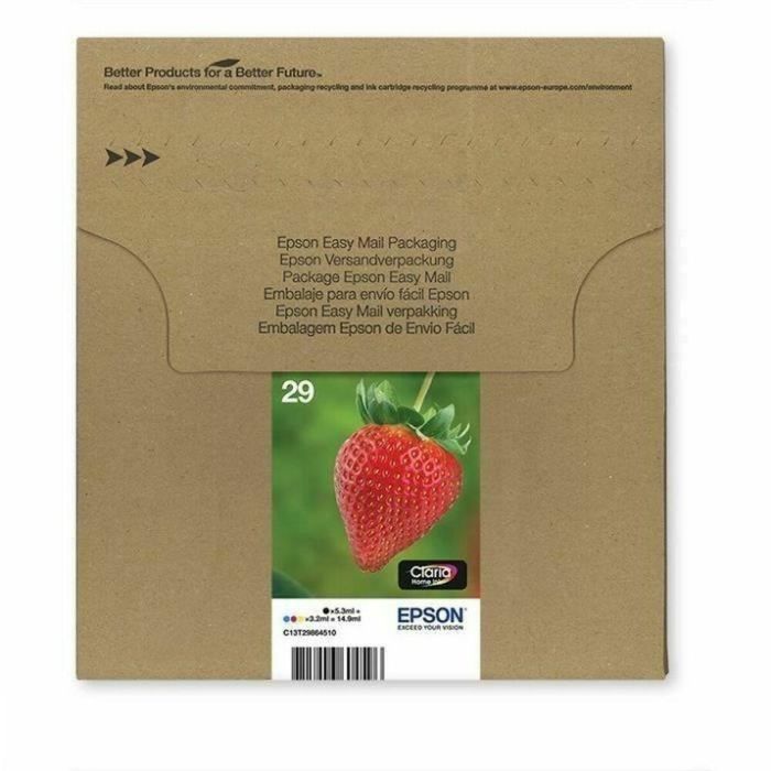 Epson T2986 Cartucho de Tinta Multipack 4 Colores Serie Fresa EasyMail Claria Home Negro, Cian, Magenta, Amarillo 5 Epson T2986 Cartucho de Tinta Multipack 4 Colores Serie Fresa EasyMail Claria Home Negro, Cian, Magenta, Amarillo 5