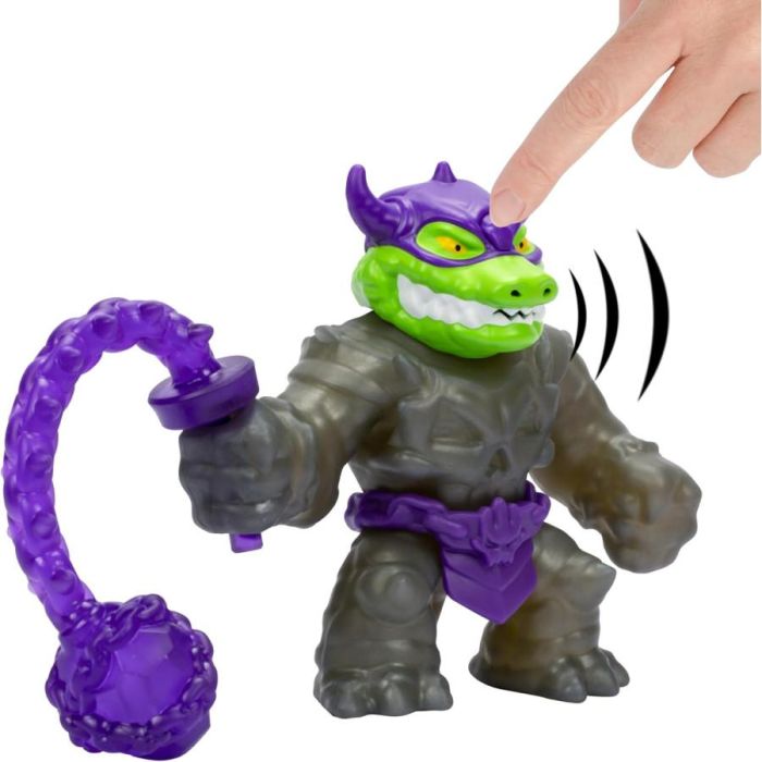 Goo Jit Zu Figura de Acción Elástica Stretch Strikers Deluxe Rock Jaw, Estira hasta 3 Veces su Tamaño 1 Goo Jit Zu Figura de Acción Elástica Stretch Strikers Deluxe Rock Jaw, Estira hasta 3 Veces su Tamaño 1