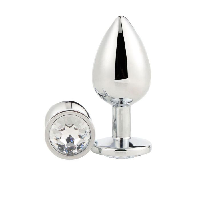 Plug Anal Dream Toys Gleaming Love Plateado 8 Plug Anal Dream Toys Gleaming Love Plateado 8