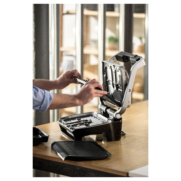 Tefal OptiGrill Elite GC750D16 Parrilla Eléctrica Inteligente Color Negro 2000W 9