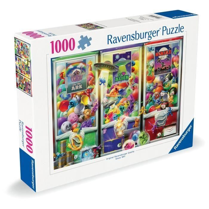 Ravensburger 12001482 Puzzle 1000 Piezas Animales, Extraterrestres y Ninjas +14 Años Alta Calidad 2