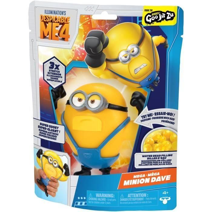 Figura - Goo Jit Zu - Dave 13cm - Mi Villano Favorito 4 4 Figura - Goo Jit Zu - Dave 13cm - Mi Villano Favorito 4 4