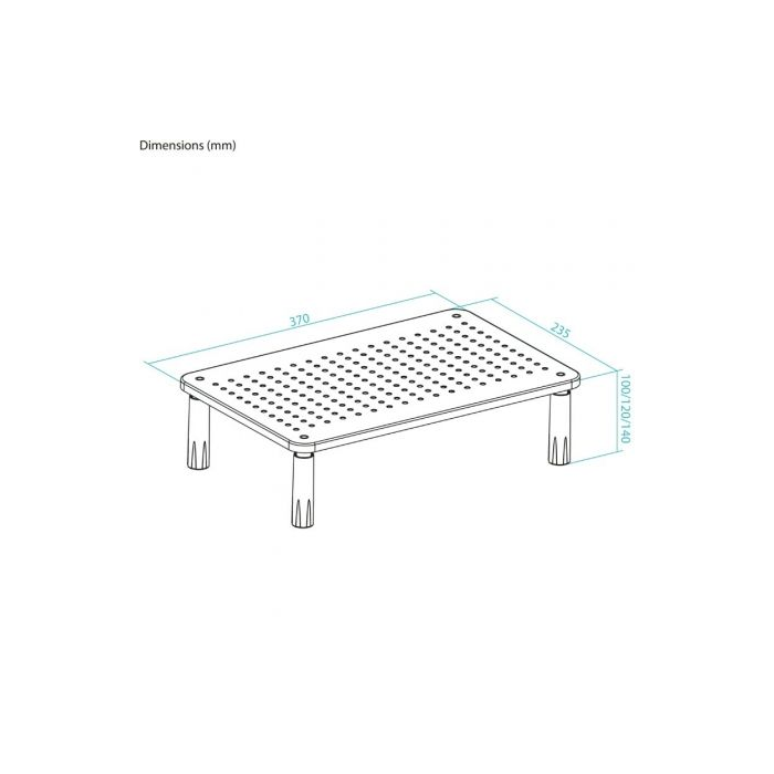 Soporte para Monitor TooQ TQMR086/ hasta 20kg 1 Soporte para Monitor TooQ TQMR086/ hasta 20kg 1