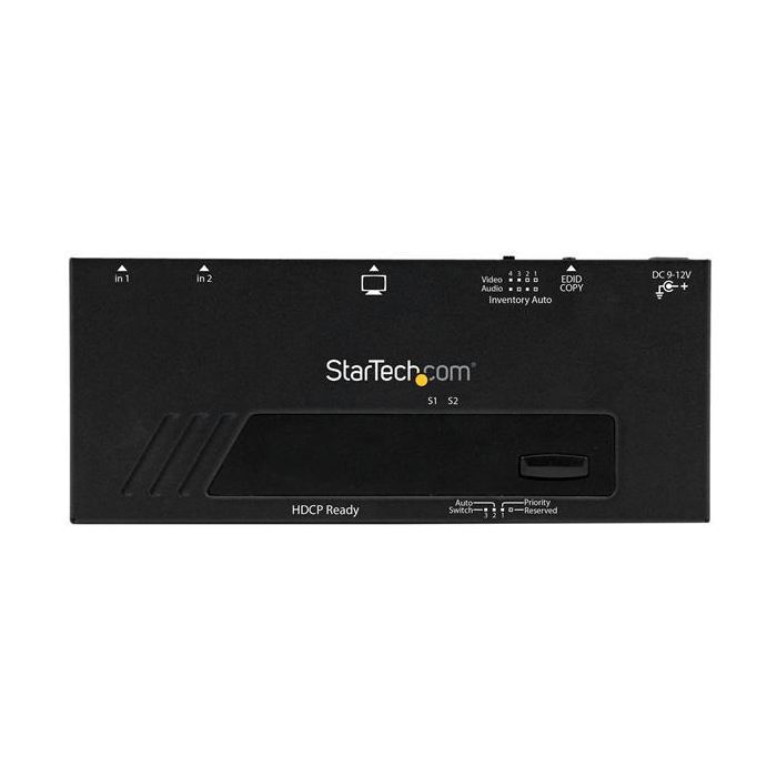 Switch HDMI Startech VS221HDQ 1920 x 1200 px 1 Switch HDMI Startech VS221HDQ 1920 x 1200 px 1
