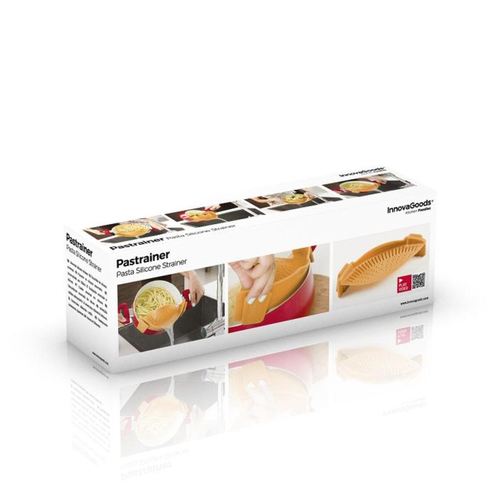 Escurridor de Silicona Pastrainer InnovaGoods 1 Escurridor de Silicona Pastrainer InnovaGoods 1