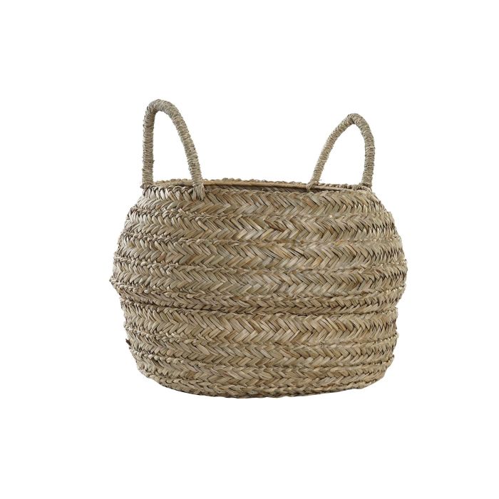 Cesta Decorativa DKD Home Decor Natural Hierba marina Boho 40 x 40 x 30 cm Cesta Decorativa DKD Home Decor Natural Hierba marina Boho 40 x 40 x 30 cm