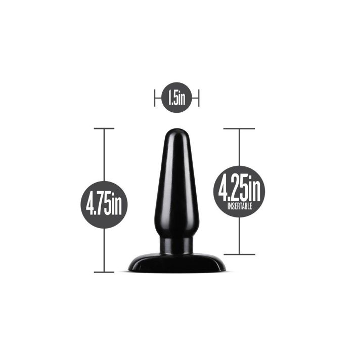 Plug Anal Blush Adventures Negro 6 Plug Anal Blush Adventures Negro 6