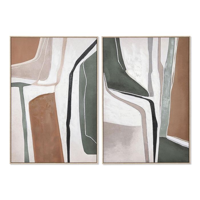Cuadro Home ESPRIT Abstracto Urbano 83 x 4,5 x 123 cm (2 Unidades) 0 Cuadro Home ESPRIT Abstracto Urbano 83 x 4,5 x 123 cm (2 Unidades) 0