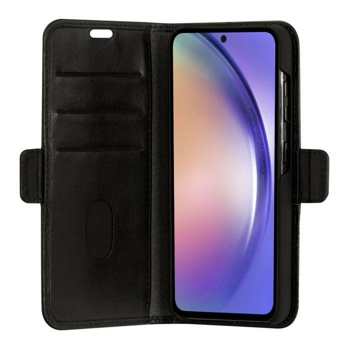 dbramante1928 Funda cartera para Samsung Galaxy A54, Negro, cuero genarbtes, cierre magnético, soporte, bolsillos para tarjetas, protección contra impactos y RFID 1 dbramante1928 Funda cartera para Samsung Galaxy A54, Negro, cuero genarbtes, cierre magnético, soporte, bolsillos para tarjetas, protección contra impactos y RFID 1