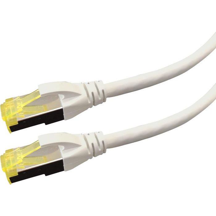 LOGON PREMIUM APR6A050W Cable de Red Patch Ethernet CAT6A S/FTP 26AWG 4 Pares Low Smoke Zero Halogen 5m Blanco