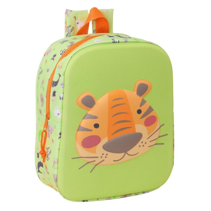 Mochila Infantil Safta Lima 22 x 27 x 10 cm 3D 0 Mochila Infantil Safta Lima 22 x 27 x 10 cm 3D 0