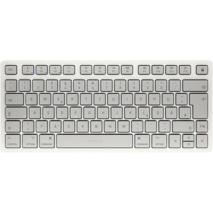 CHERRY TAS KW 7100 MINI BT FOR MAC Wireless DE-Layout weiß 0 CHERRY TAS KW 7100 MINI BT FOR MAC Wireless DE-Layout weiß 0