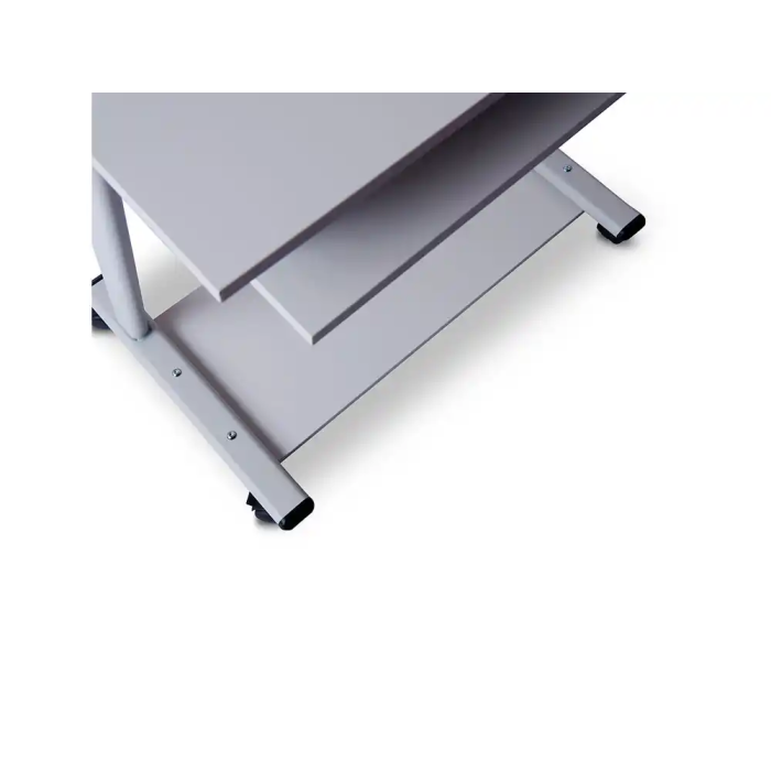 Rocada RD-9100 Mesa Ordenador con Sistema Bloqueo Ruedas y Bandeja Teclado Extraíble Estructura Metálica 7