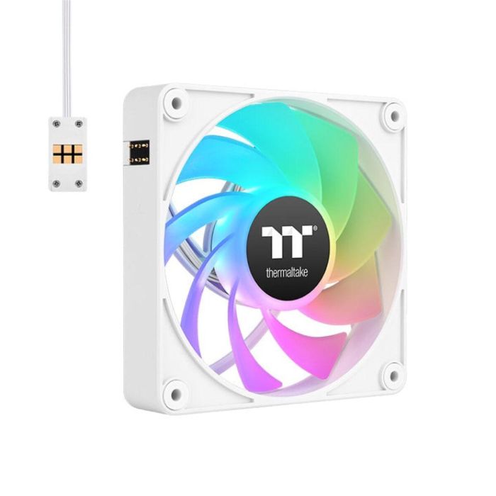 Thermaltake CL-F195-PL14SW-A sistema de refrigeración para ordenador Carcasa del ordenador Ventilador 14 cm Blanco 3 pieza(s) Thermaltake CL-F195-PL14SW-A sistema de refrigeración para ordenador Carcasa del ordenador Ventilador 14 cm Blanco 3 pieza(s)