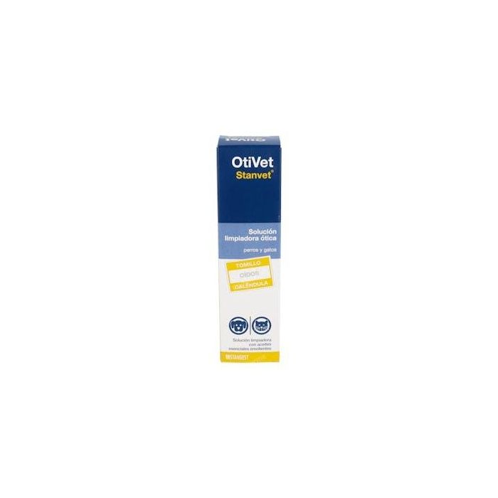 Stangest Otivet Solución Limpiadora Ótica con Aceites Esenciales de Caléndula y Tomillo para Higiene del Oído, 125 mL