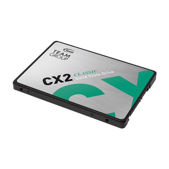 Teamgroup CX2 Disco Duro Interno Sólido SSD 1TB 2.5 pulgadas SATA3 Memoria 3D NAND Velocidad hasta 540MB/s Lectura 3 Teamgroup CX2 Disco Duro Interno Sólido SSD 1TB 2.5 pulgadas SATA3 Memoria 3D NAND Velocidad hasta 540MB/s Lectura 3