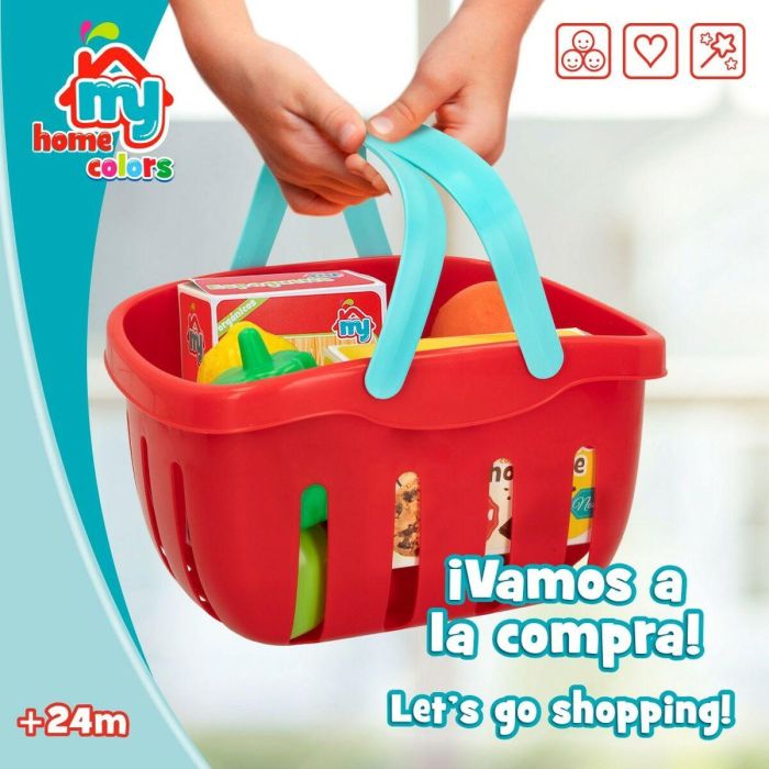 Set de Alimentos de Juguete Colorbaby Menaje y utensilios de cocina 33 Piezas (12 Unidades) 4 Set de Alimentos de Juguete Colorbaby Menaje y utensilios de cocina 33 Piezas (12 Unidades) 4