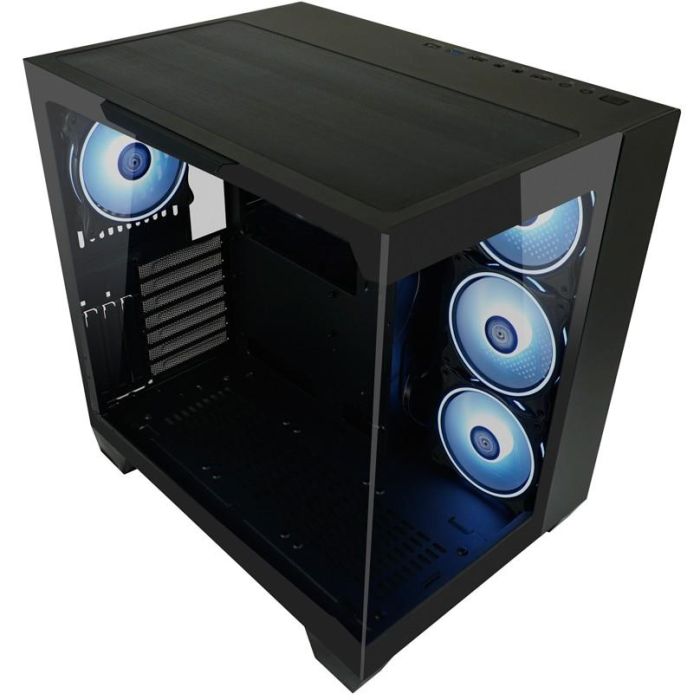 LC-Power 809B Midi Tower PC Gaming Negro ATX/EATX/microATX/Mini-ITX con Ventana Lateral y Panel de Vidrio Templado 5 LC-Power 809B Midi Tower PC Gaming Negro ATX/EATX/microATX/Mini-ITX con Ventana Lateral y Panel de Vidrio Templado 5