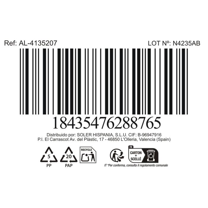 La Mediterranea Copa de Cava Flavia Colección Vega 20 cl (4.8x22.6 cm) (24 Unidades) 9