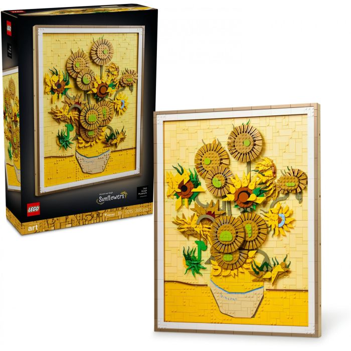 LEGO Art 31215 Set de Construcción Vincent van Gogh Girasoles para Adultos - Arte Mural 2