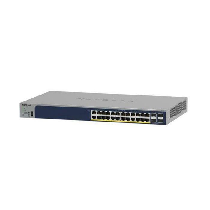 Netgear GS752TPP - Switch Gigabit Smart PoE+ con 48 puertos PoE+ (760W), 4 SFP, Gestión Remota/Nube