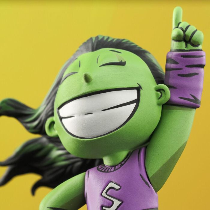 Figura She Hulk Animated Style Marvel 13cm 4 Figura She Hulk Animated Style Marvel 13cm 4