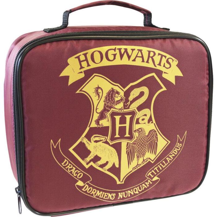 WARNER BROS. DISCOVERY Bolsa Portamerienda Térmica Hogwarts Harry Potter 20x22x8cm