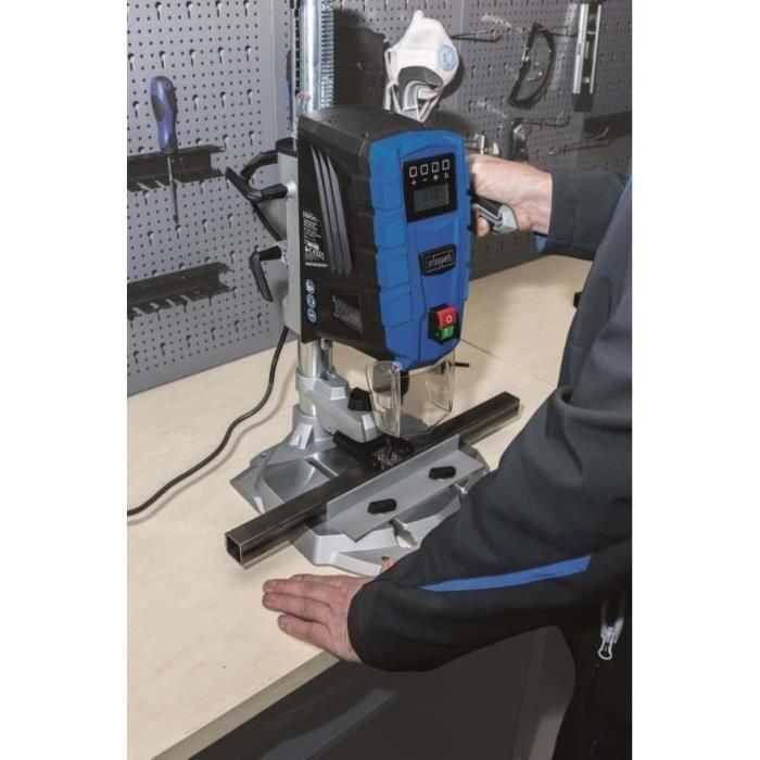 Scheppach DP55 Taladro de banco de precisión con pantalla digital para ajuste perfecto de velocidad, esencial para bricolaje y pequeños talleres 1 Scheppach DP55 Taladro de banco de precisión con pantalla digital para ajuste perfecto de velocidad, esencial para bricolaje y pequeños talleres 1