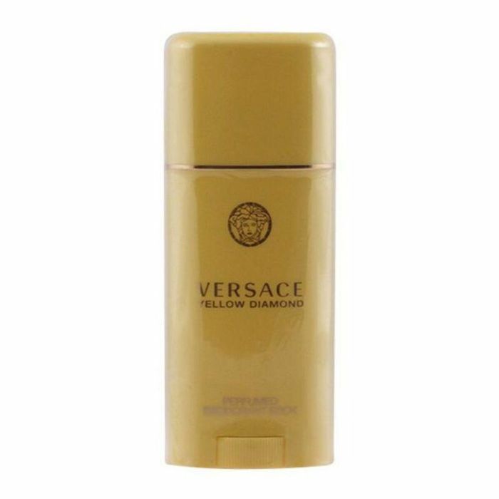 Versace YELLOW DIAMOND Desodorante en Stick para Mujer, 50g. Protección Duradera y Frescura con Fragancia Floral para Todo Tipo de Pieles.