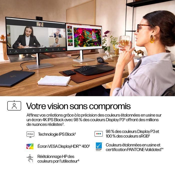 HP Series 7 Pro 27 inch 4K Conferencing Monitor - 727pm 11