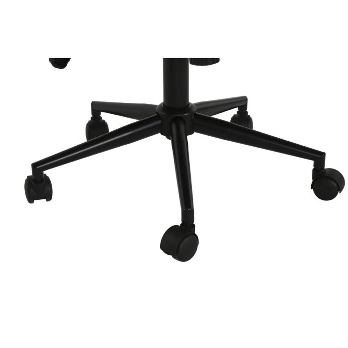 Silla Moderno DKD Home Decor Negro Marron 64 x 83 x 59.5 cm 2