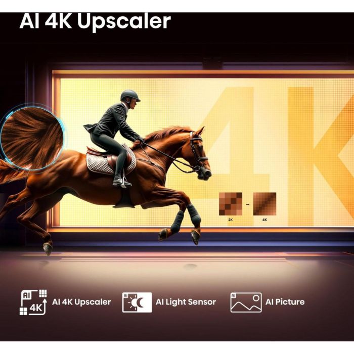 Hisense 65E77Q Smart TV 65" 4K Ultra HD QLED Negro 6