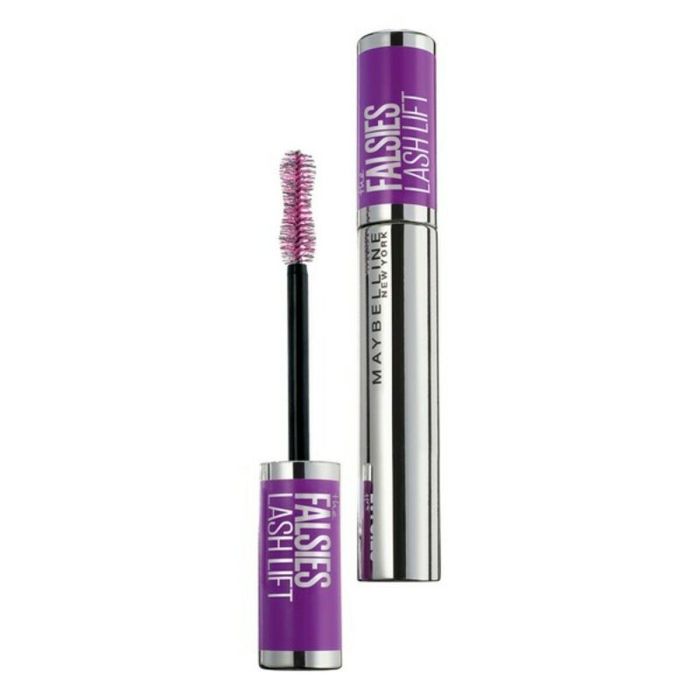 Maybelline #01-black The Falsies Lash Lift Máscara de Pestañas Efecto Lifting, Volumen, Longitud y Curvatura Negro 9,6ml