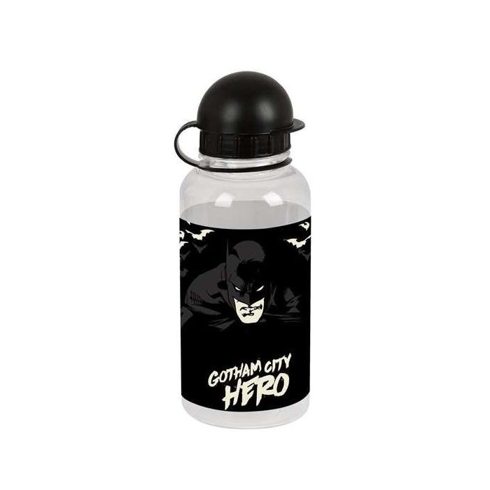 Botella de Agua Batman Hero Negro PVC 500 ml 6