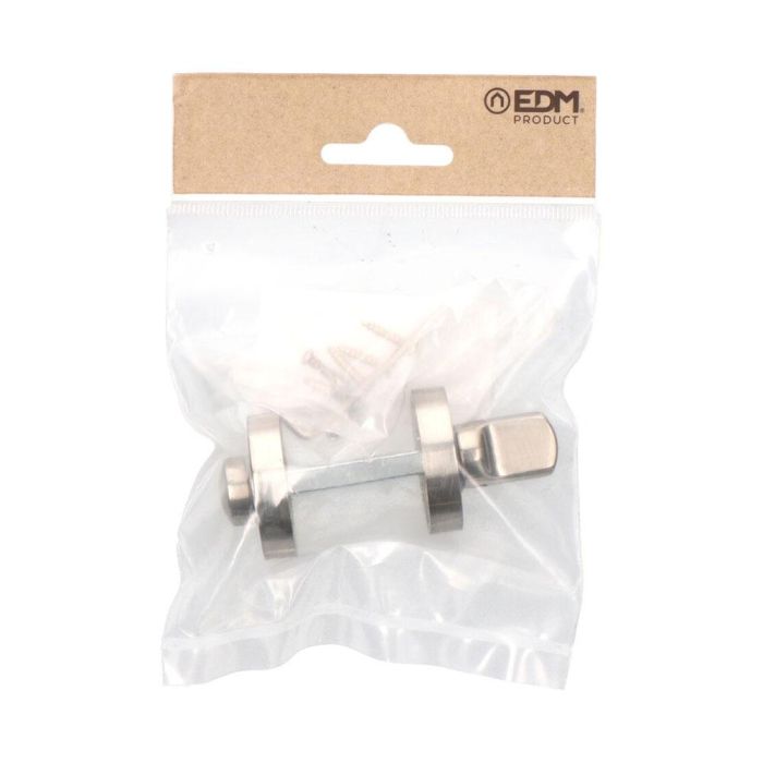 Edm Muletilla roseta 707 ø35 mm Níquel satinado Aluminio 1 Edm Muletilla roseta 707 ø35 mm Níquel satinado Aluminio 1