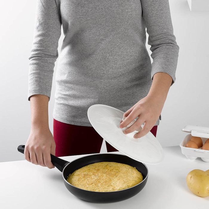 Metaltex Giratortillas ø25,5 cm de Plástico Polipropileno Gris Plata con Pomo 1 Metaltex Giratortillas ø25,5 cm de Plástico Polipropileno Gris Plata con Pomo 1