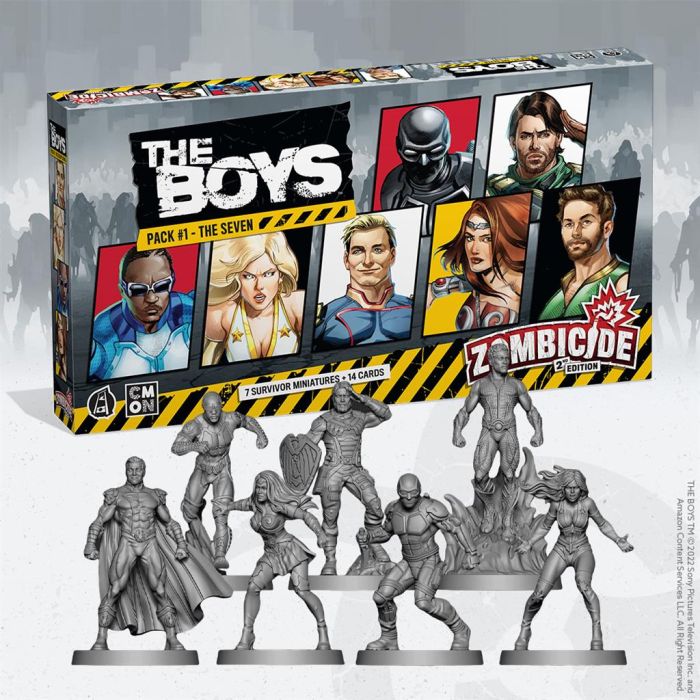 Zombicide 2E: The Boys Pack #1: The Seven 1