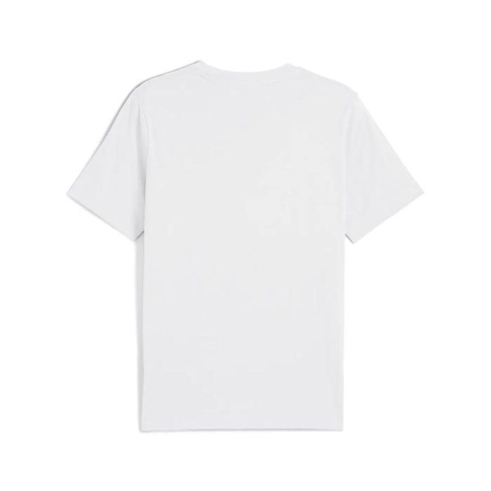Camiseta de Manga Corta Hombre Puma Essentials Logo Lab Blanco 11-12 Años 1