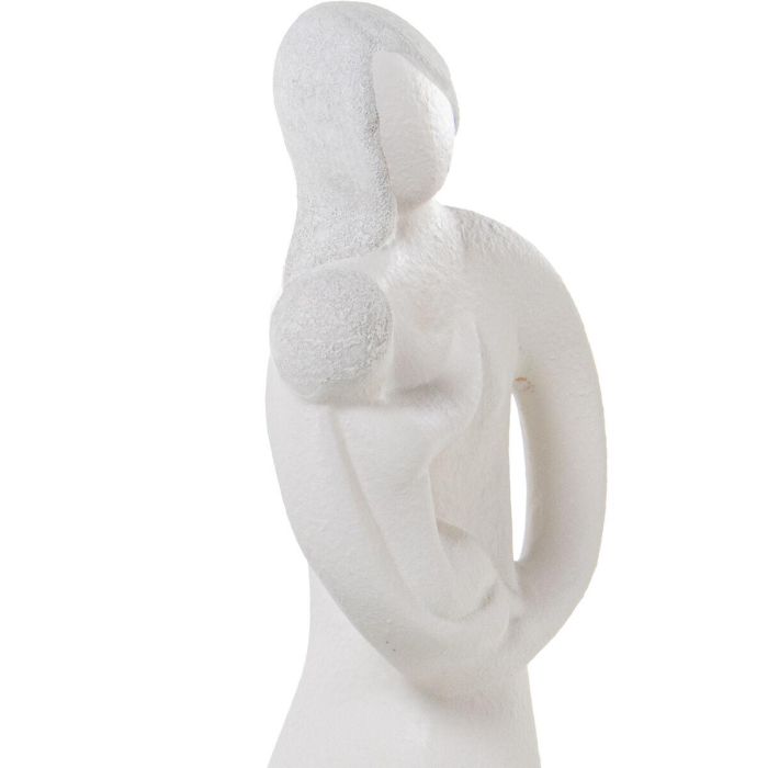 Figura Decorativa Alexandra House Living Beige Cerámica Mujer Bebé 15 x 15 x 47 cm 3